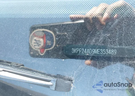 2021 Kia Forte Lxs z USA, uszkodzony, nr VIN 3KPF24AD9ME353489